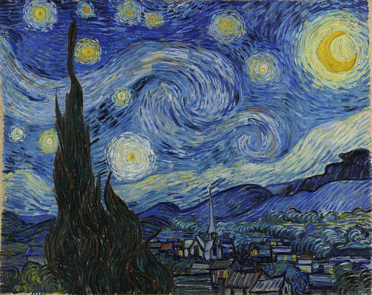 旋转的夜空，如信号织成的银河